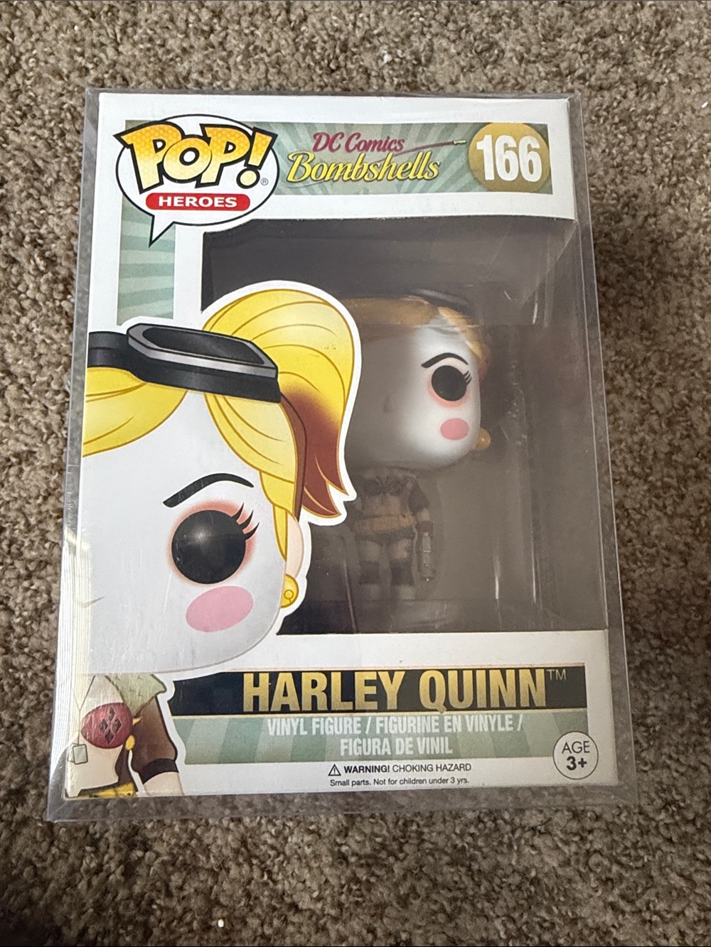 Funko Pop! Bombshells Harley Quinn - Yellow Blonde with Pink Cheeks